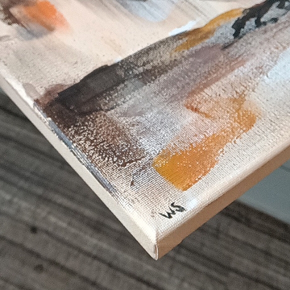 Original Crow Painting 11x14" Acrylic on Canvas - Ready to Hang - Signed - Picture 5 of 6